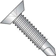 KANEBRIDGE Self-Drilling Screw, #12-24 x 11/16 in, 410 Stainless Steel Flat Head Phillips Drive 1211KPUMS410